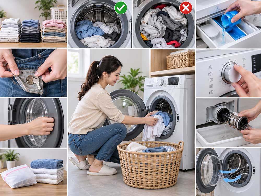 Cách dùng máy giặt đúng cách để tránh hư hỏng