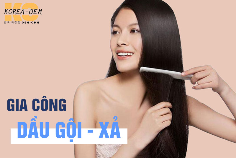 Gia công dầu gội dầu xả