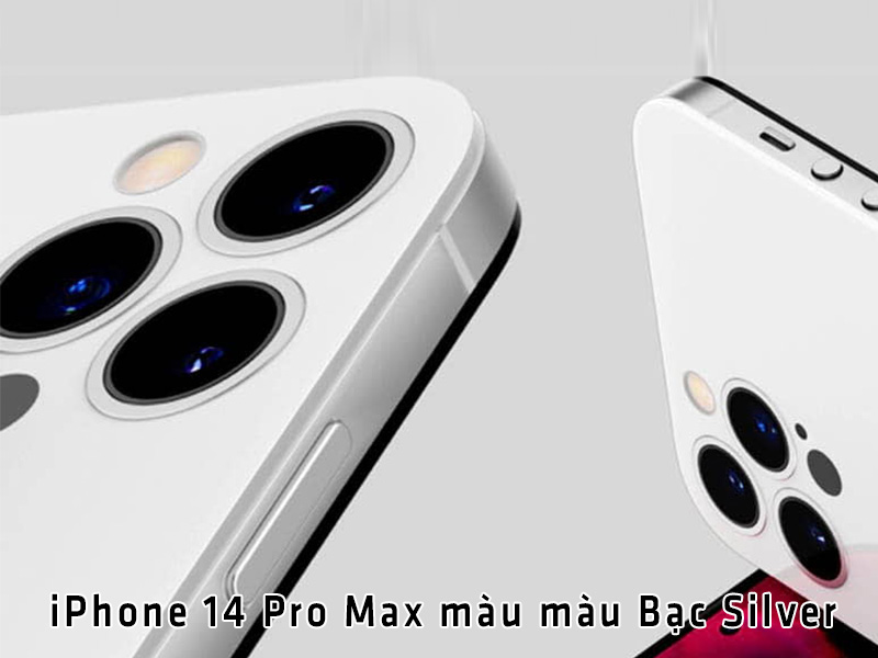 iPhone 14 Pro Max màu Bạc Silver