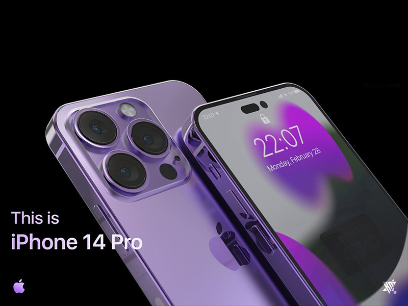 Iphone 14 Pro max màu tím