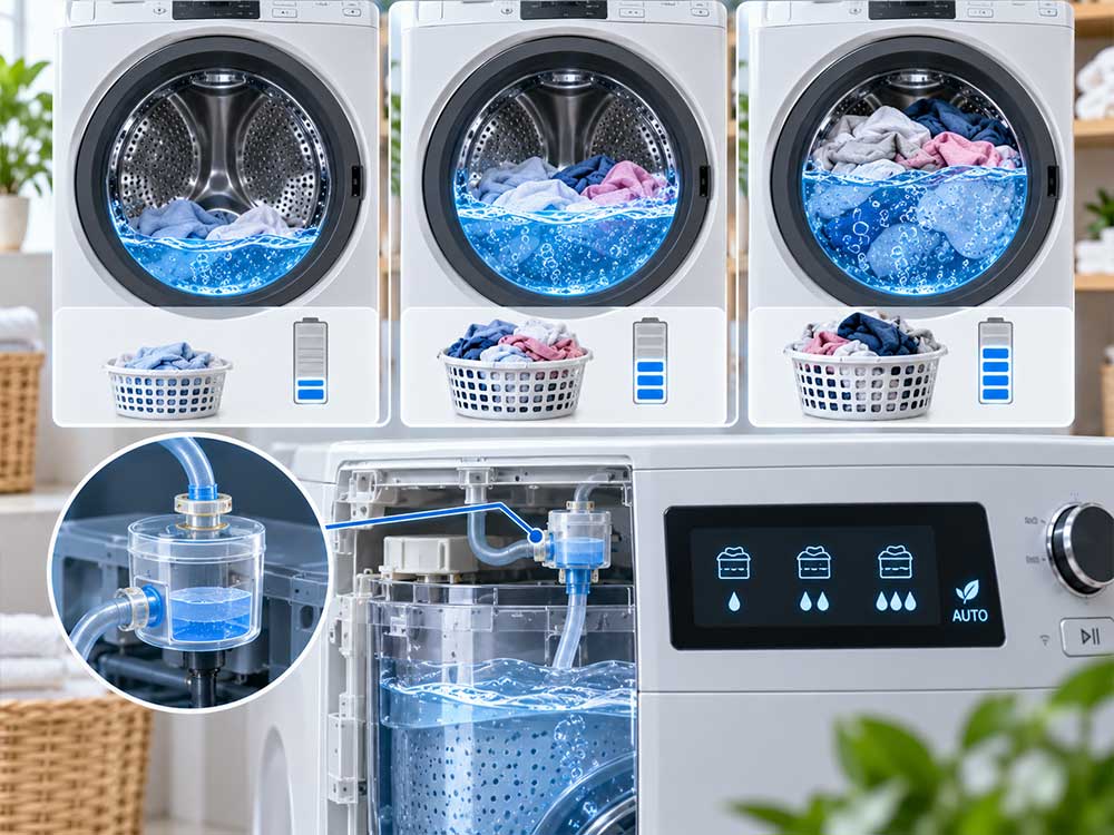 Máy giặt có tự điều chỉnh lượng nước không?