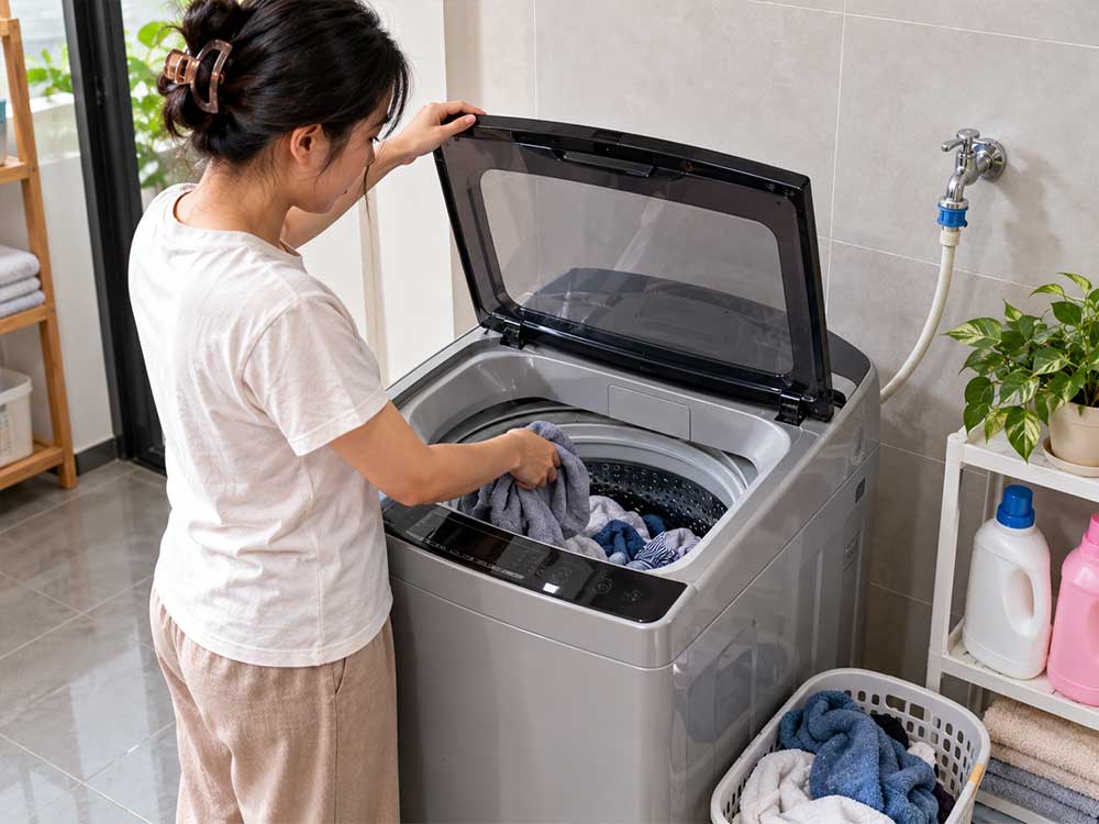 Máy giặt cửa trên