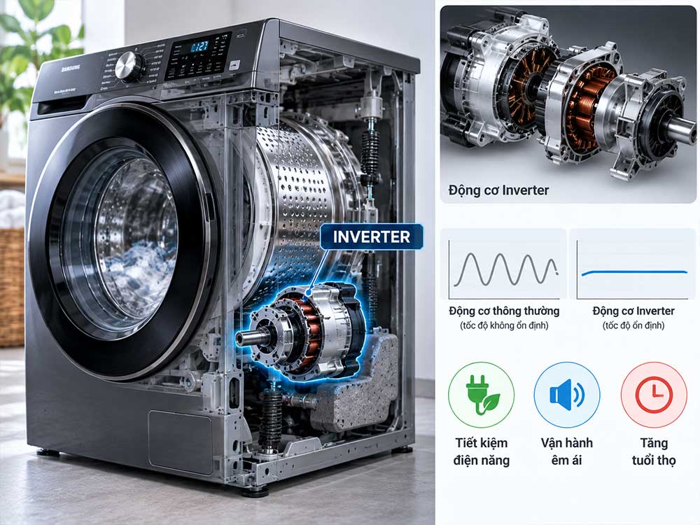 Máy giặt Inveter