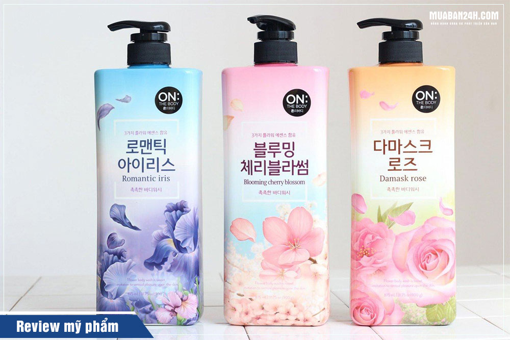 Sữa Tắm ON: THE BODY Perfume Shower Body Wash - Classic Pink