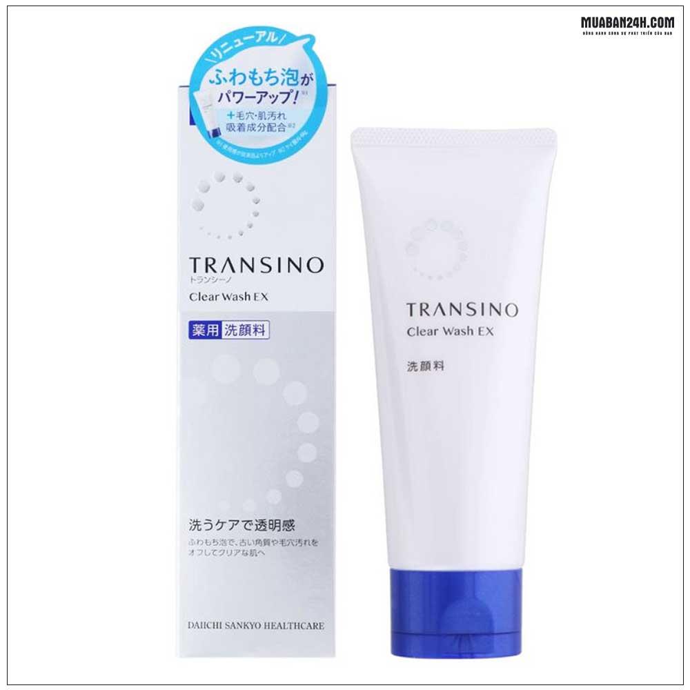 Sữa rửa mặt Transino Clear Wash EX